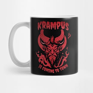 Krampus Is Coming to Town Mug